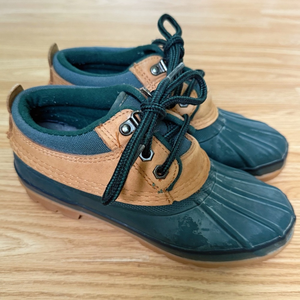 Vintage Lands’ End Rubber Duck Boots